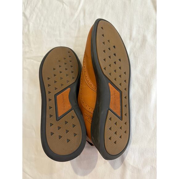 Wolf & Shepherd Men's 8 Crossover Wingtip Italian Leather Hybrid Dress Shoes - Picture 14 of 16